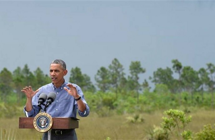Obama advierte en Miami sobre los daños del cambio climático