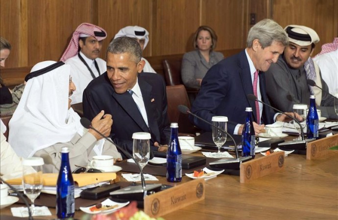 Obama recibe en Camp David a los líderes del Golfo para continuar con cumbre