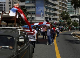 Más de un millar de personas marchan por la independencia de Puerto Rico