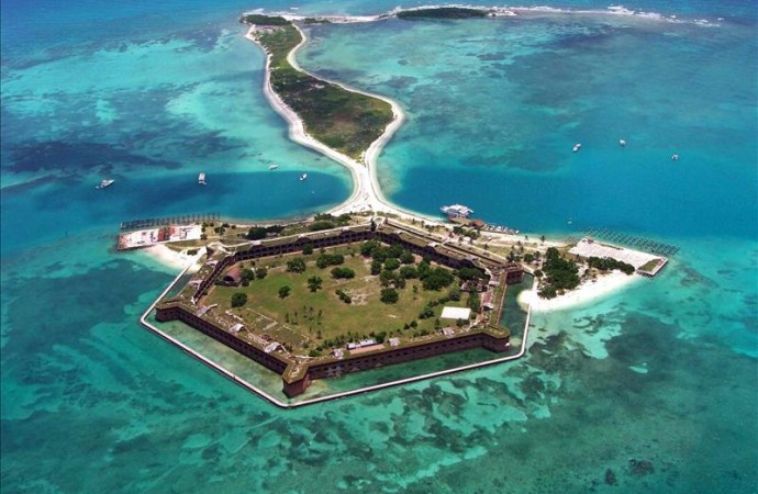 Dry Tortugas, la isla remota que fue prisión de un conspirador contra Lincoln