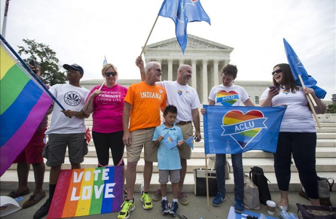 El Tribunal Supremo de EEUU legaliza el matrimonio gay en todo el país