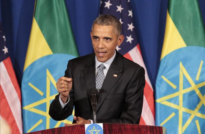 Obama abandona Etiopía y pone fin a viaje de cuatro días por África Oriental