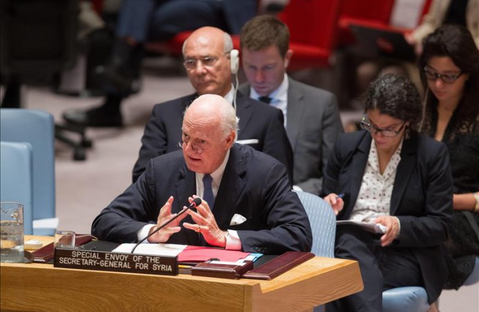 ONU propone nuevo proceso de negociaciones para terminar la guerra en Siria