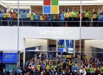 Microsoft abre su nueva tienda estrella en la Quinta avenida de Nueva York