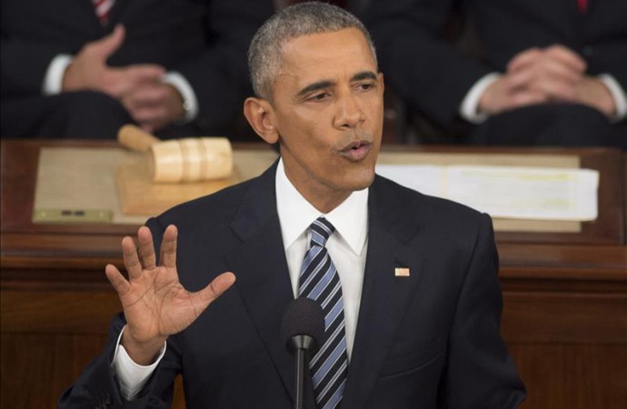 El último discurso del Estado de la Unión de Obama fue el de menor audiencia