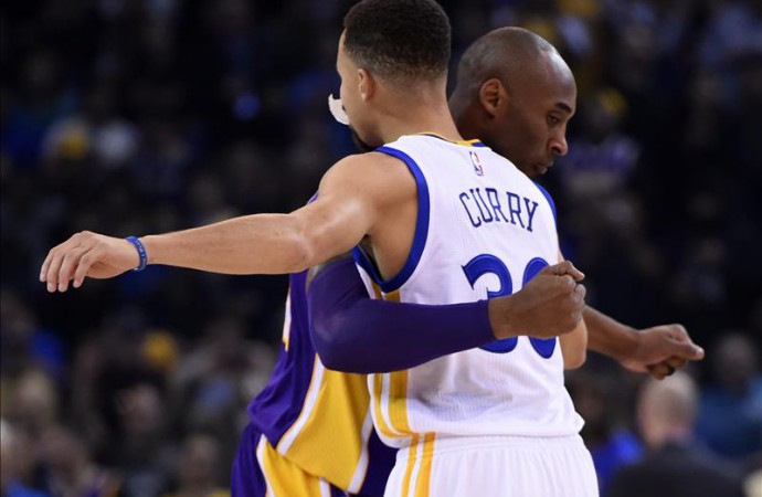 Spurs fueron mejores que Cavaliers; Curry establece una nueva marca ante Bryant