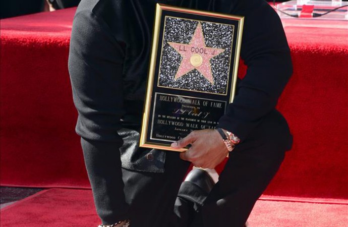 LL Cool J recibe su estrella en el Paseo de la Fama de Hollywood