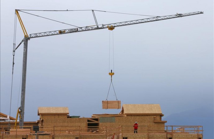 La construcción de viviendas en Estados Unidos creció un 20,2 por ciento en abril
