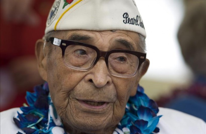 Homenajeado en San Diego el superviviende más veterano de Pearl Harbor