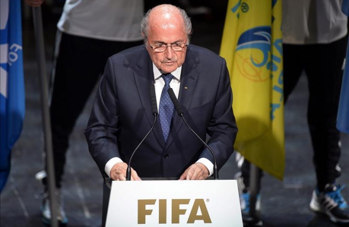 Blatter: «No hay sitio para la corrupción de ningún tipo»