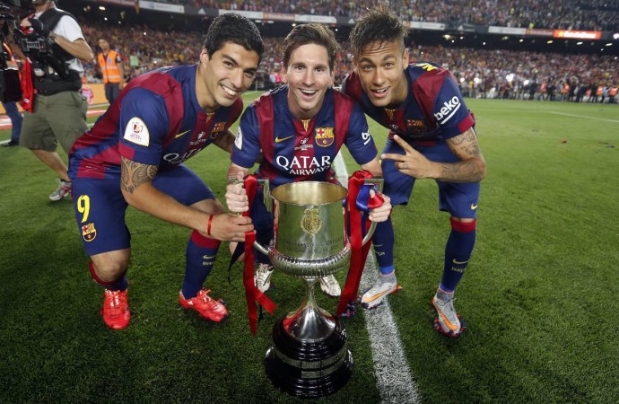 El Barça, campeón de Copa, Messi, rey de reyes
