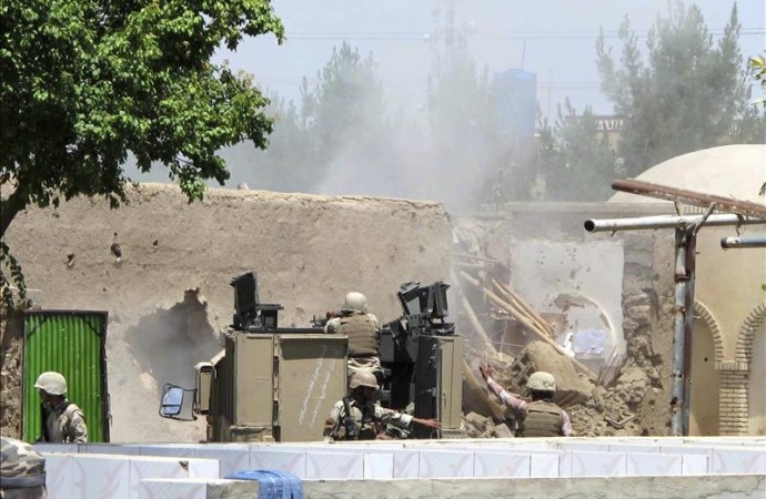 Mueren 34 supuestos talibanes en el ataque de un dron estadounidense a un funeral en Afganistán