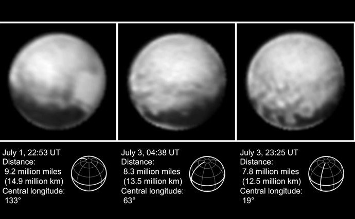 Imágenes históricas de Plutón a una semana de la llegada de «New Horizons»