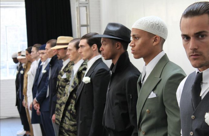 Los hombres dan un paso al frente en la Semana de la Moda de Nueva York