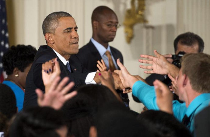 La Casa Blanca homenajea a nueve «soñadores» que se convirtieron en maestros