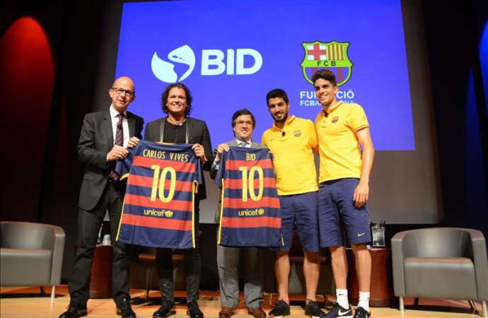 El BID destaca importancia del deporte para desarrollo de la mano del Barça