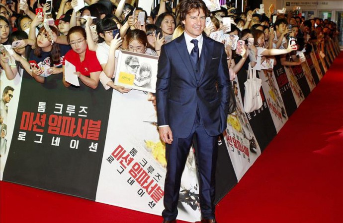Tom Cruise vuela alto en taquilla con «Mission: Impossible – Rogue Nation»