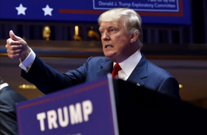 Trump saca once puntos de ventaja a sus rivales, según una nueva encuesta