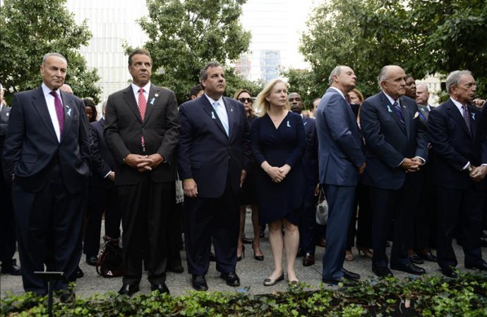 Nueva York recuerda a víctimas del 11-S al cumplirse 14 años de los atentados