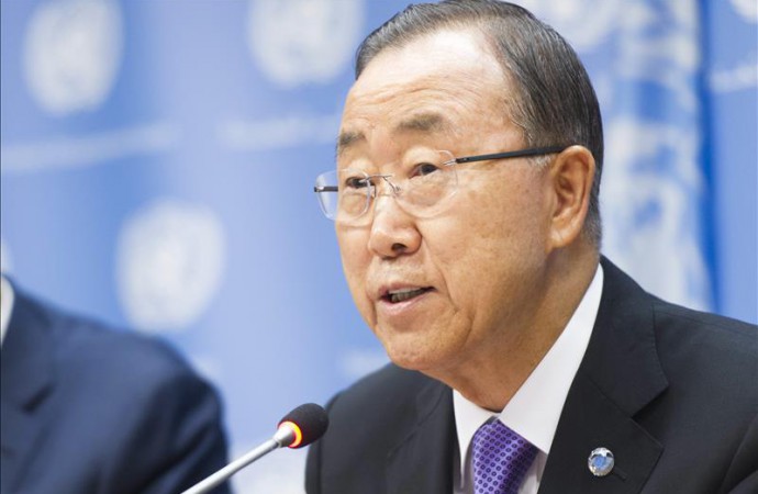 Ban Ki-moon conversa con Abás sobre las tensiones que se viven en Cisjordania