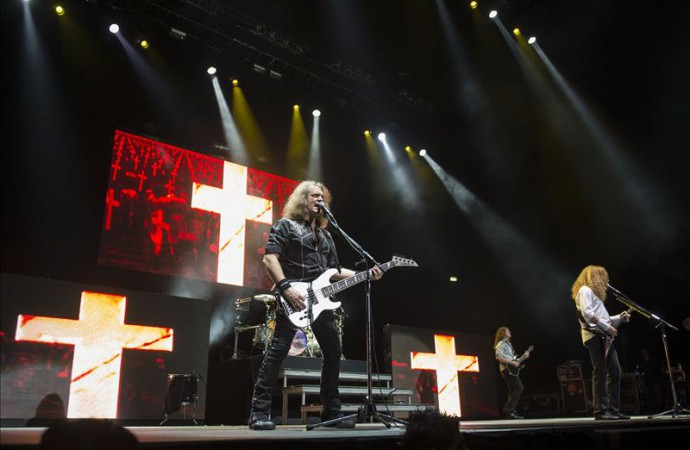 El grupo de «heavy metal» Megadeth actuará en China en octubre