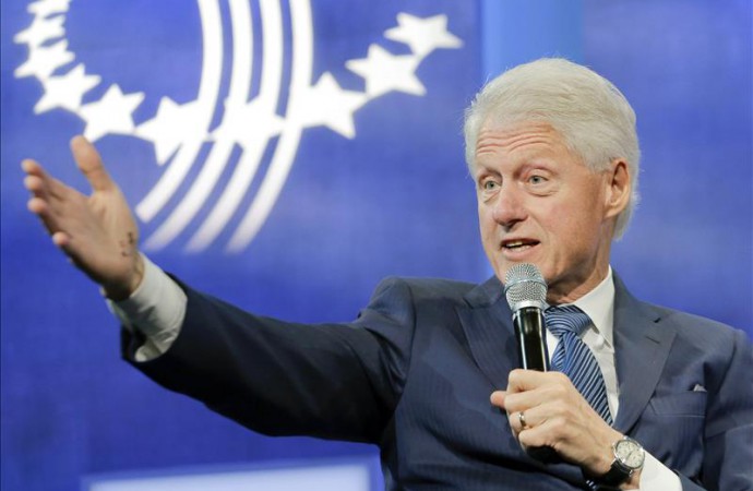 Bill Clinton participará esta semana en campaña de su esposa por primera vez