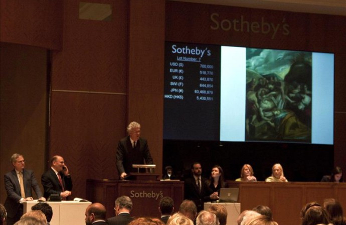 Sotheby’s subasta «La Gommeuse» de Picasso por 67,5 millones de dólares