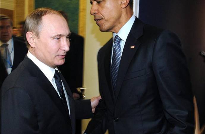 Obama transmite a Putin las condolencias por el derribo del avión Su-24 ruso