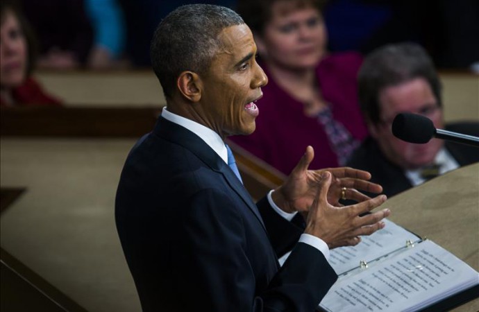 Obama pronunciará el 12 de enero su último discurso sobre Estado de la Unión