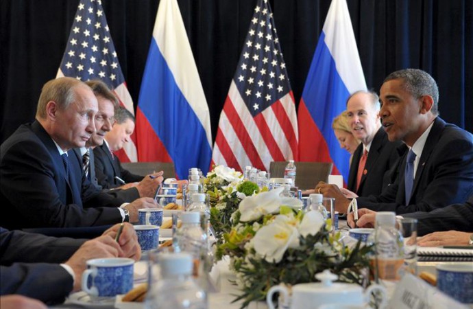Obama y Putin hablan por teléfono de Ucrania, Siria y Corea del Norte