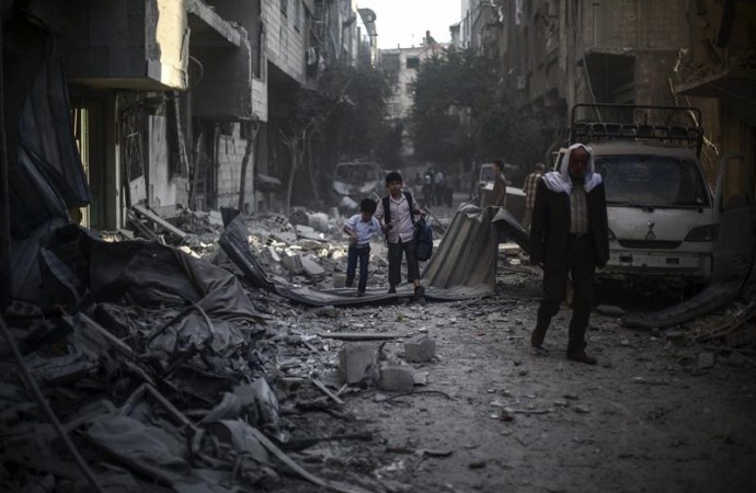 EEUU condena «con firmeza» los bombardeos contra localidad cercana a Damasco