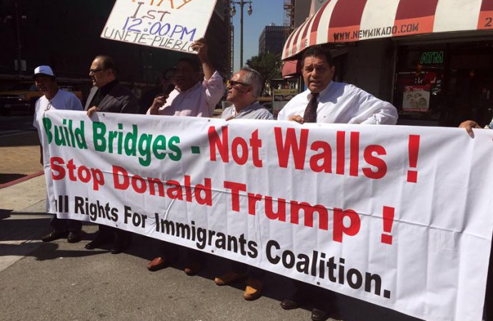 Anuncian marcha 1 mayo a favor de reforma migratoria y en contra de Trump