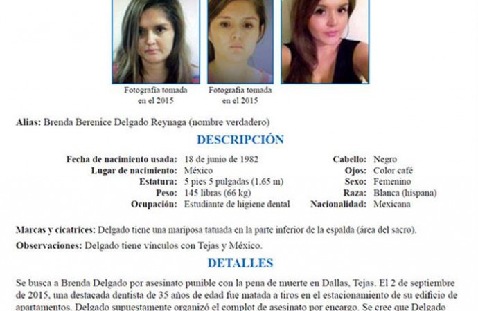 Mexicana es incluida en la lista de los «10 Fugitivos más Buscados» del FBI