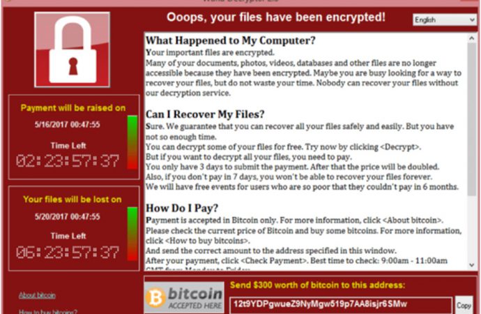WannaCry: continúa la alerta por el malware que pone en jaque a organizaciones con sistemas Windows.