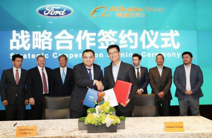 Ford acrecienta su presencia en China asociándose con el gigante asiático Alibaba